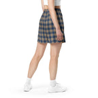 Cello and Donkey Brown Plaid Unisex Mesh Shorts - Scottish Squares