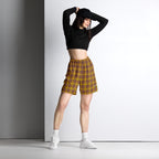 Potters Clay and Pizza Plaid Unisex Mesh Shorts - Scottish Squares