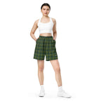 Woodland and Evergreen Plaid Unisex Mesh Shorts - Scottish Squares