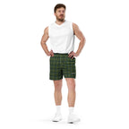 Woodland and Evergreen Plaid Unisex Mesh Shorts - Scottish Squares