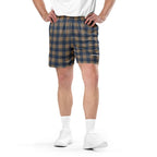 Cello and Donkey Brown Plaid Unisex Mesh Shorts - Scottish Squares