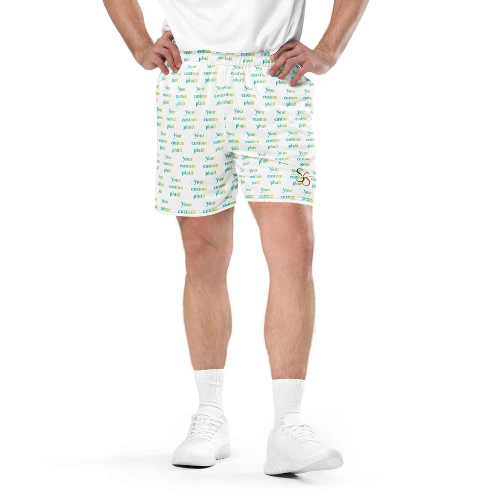 Unisex Mesh Shorts Your Own Birthday Plaid 6XL - Scottish Squares