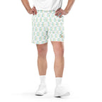 Unisex Mesh Shorts Your Own Birthday Plaid 6XL - Scottish Squares