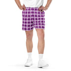 Unisex Mesh Shorts Pancreatic Cancer Awareness Plaid 6XL - Scottish Squares