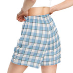 Pink Cloud and Blue Lagoon Plaid Unisex Mesh Shorts - Scottish Squares
