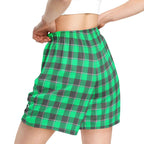 Spring Green and Finlandia Plaid Unisex Mesh Shorts - Scottish Squares