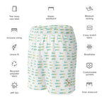 Unisex Mesh Shorts Your Own Birthday Plaid - Scottish Squares