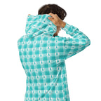 Unisex Zip Hoodie Ovarian Cancer Awareness Plaid - Scottish Squares