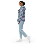 Unisex Zip Hoodie Ming and Melanie Plaid