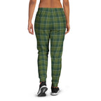 Woodland and Evergreen Plaid Women's Joggers - Scottish Squares