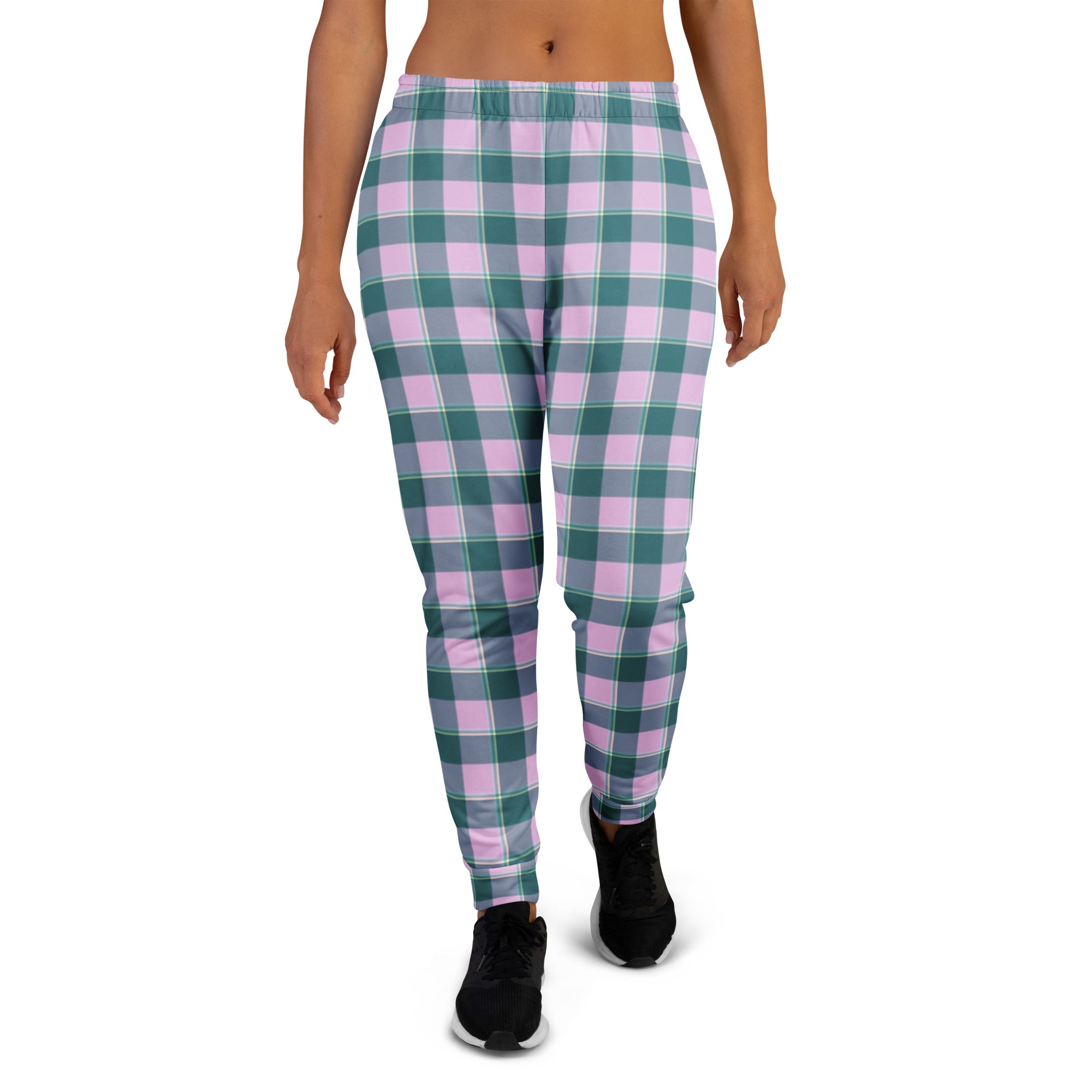 Ming and Melanie Plaid Women's Joggers - Scottish Squares