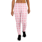 Women's Joggers Breast Cancer Awareness Plaid 3XL - Scottish Squares