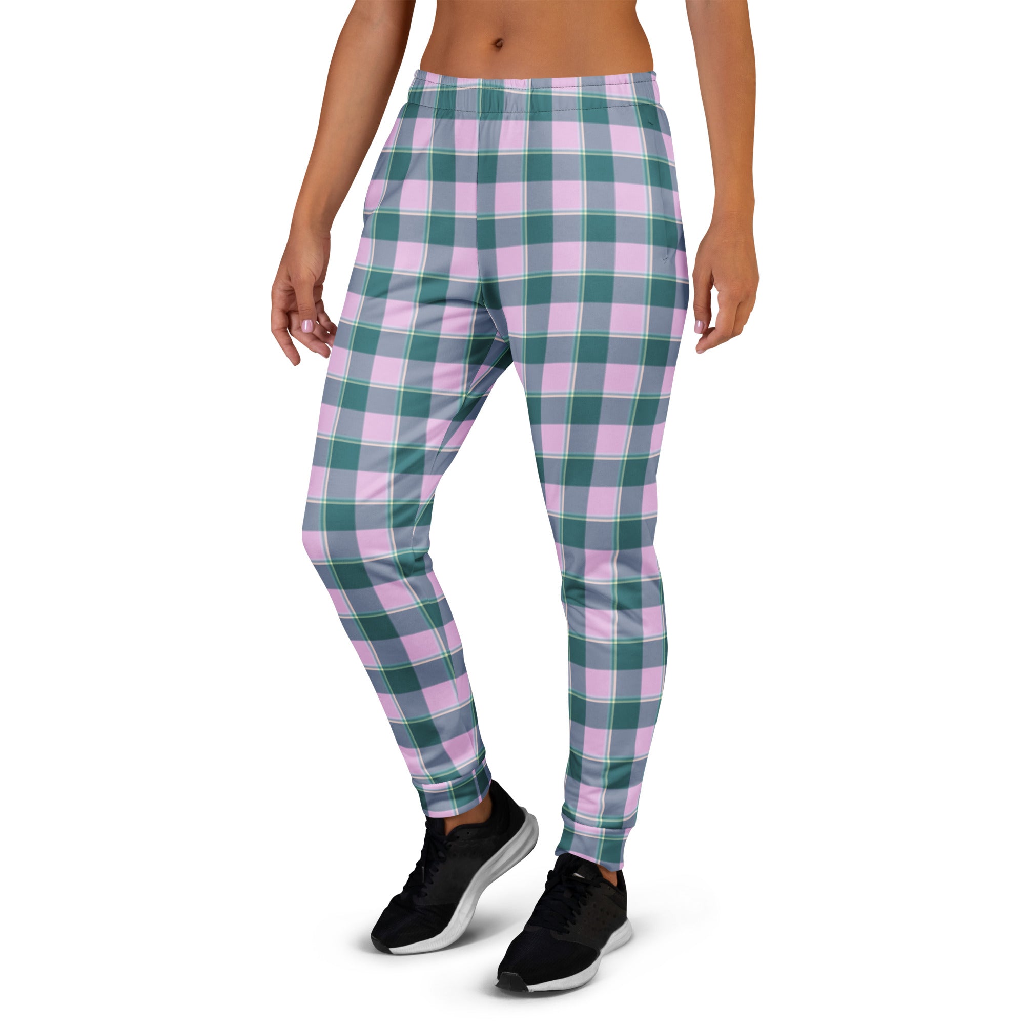 Ming and Melanie Plaid Women's Joggers - Scottish Squares