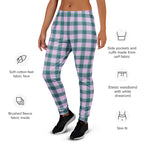 Ming and Melanie Plaid Women's Joggers - Scottish Squares