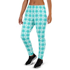 Women's Joggers Ovarian Cancer Awareness Plaid - Scottish Squares