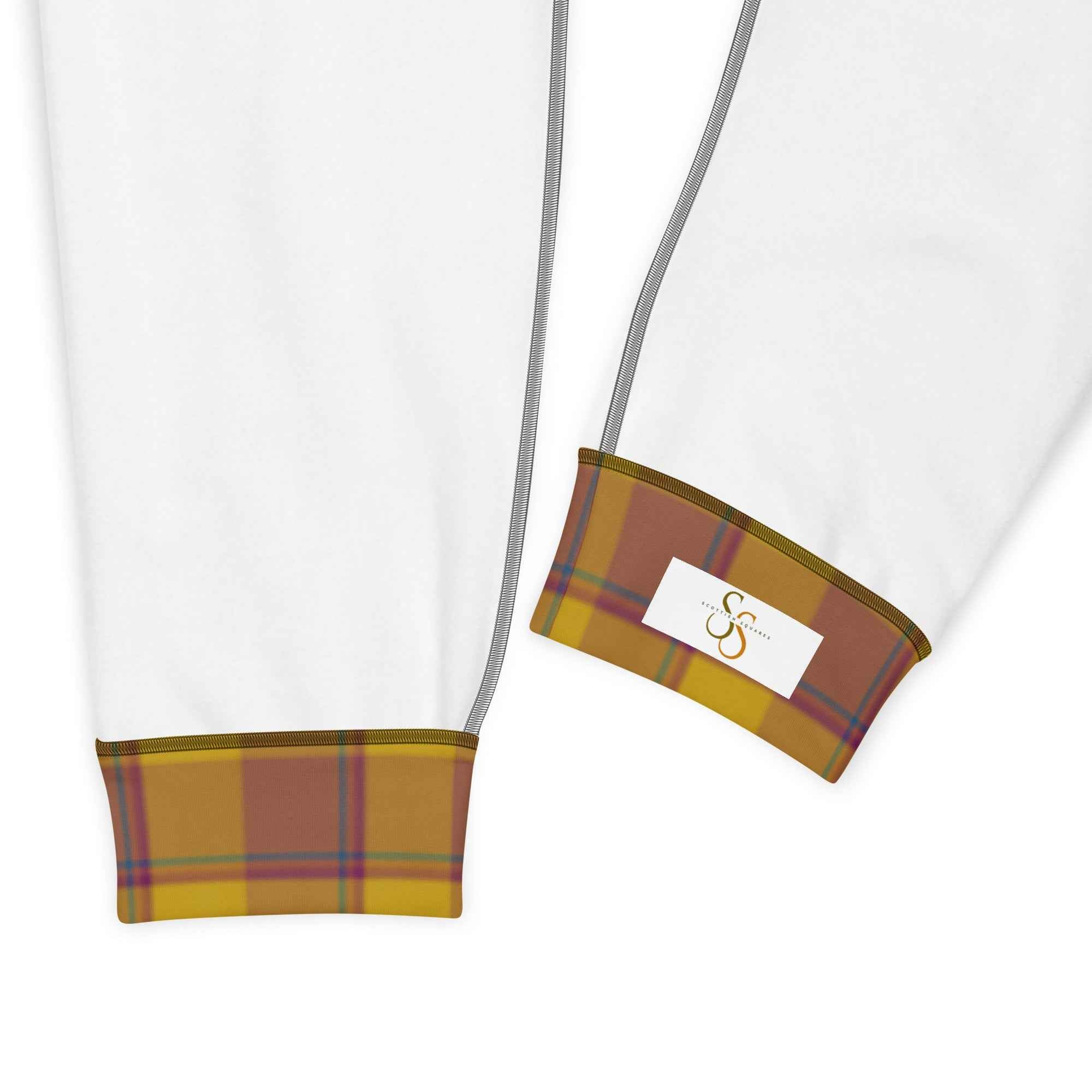 Potters Clay and Pizza Plaid Women's Joggers - Scottish Squares