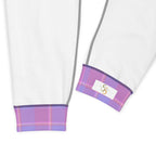 Viola and Dull Lavender Plaid Women's Joggers - Scottish Squares