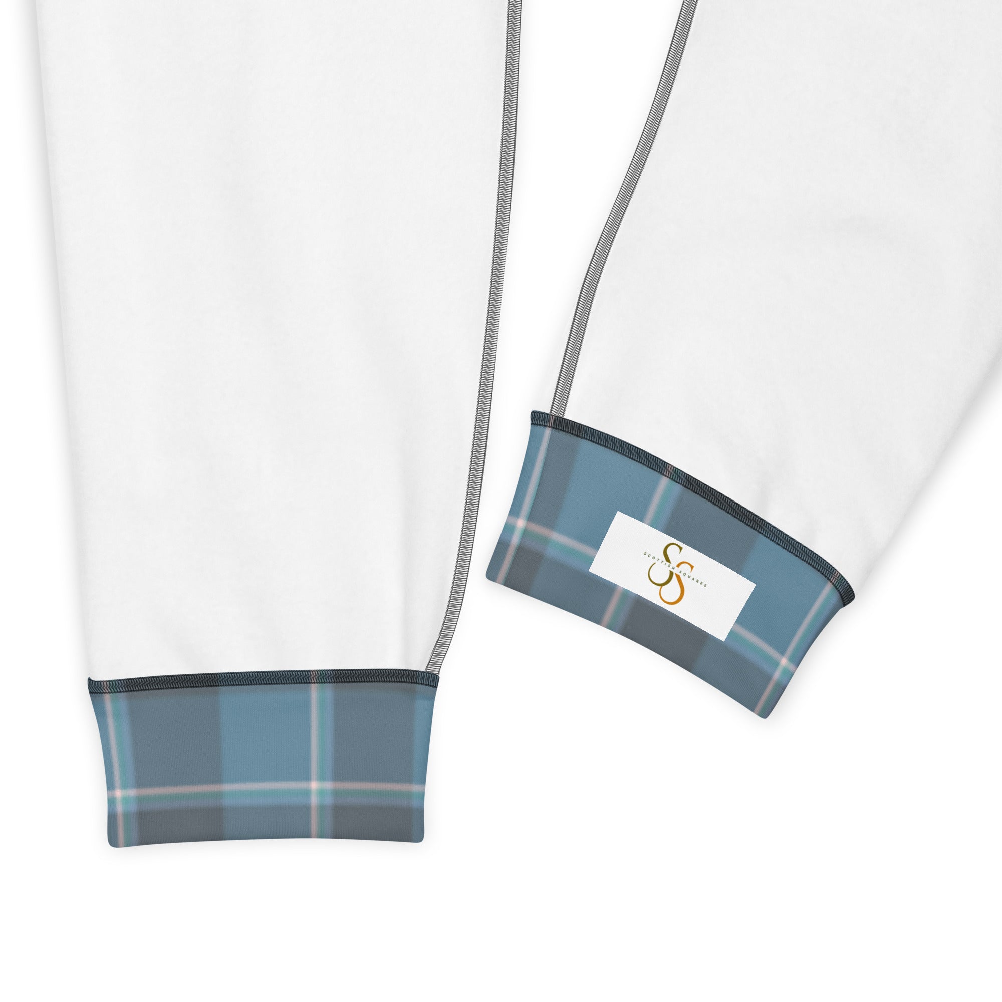 Hoki and Shuttle Gray Plaid Women's Joggers - Scottish Squares