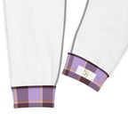 Light Wisteria and Livid Brown Plaid Women's Joggers - Scottish Squares