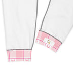 Women's Joggers Breast Cancer Awareness Plaid - Scottish Squares