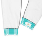 Women's Joggers Ovarian Cancer Awareness Plaid - Scottish Squares