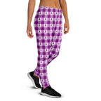Women's Joggers Pancreatic Cancer Awareness Plaid - Scottish Squares
