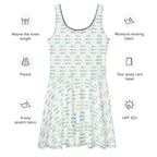 Skater Dress Your Own Birthday Plaid - Scottish Squares