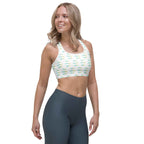 Sports Bra Your Own Birthday Plaid - Scottish Squares