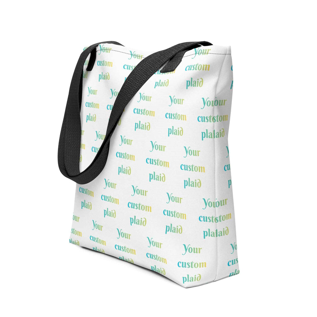 Tote Bag Your Own Birthday Plaid - Scottish Squares