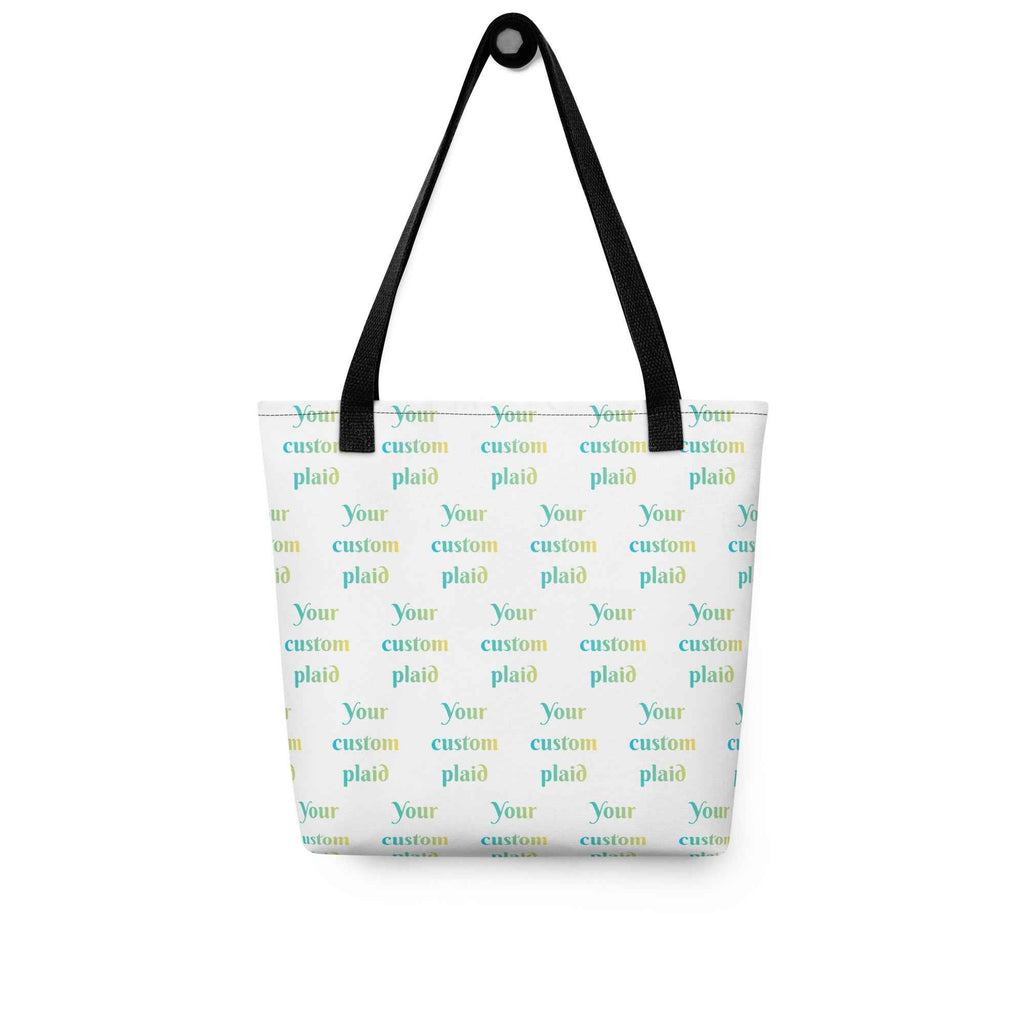 Tote Bag Your Own Birthday Plaid - Scottish Squares