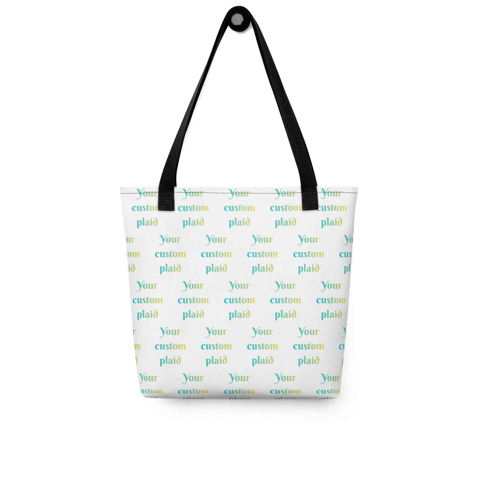 Tote Bag Your Own Birthday Plaid - Scottish Squares