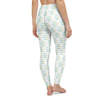 Yoga Leggings Your Own Birthday Plaid - Scottish Squares