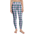 Yoga Leggings Ming and Melanie Plaid - Scottish Squares
