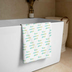 Beach Towel Your Own Birthday Plaid - Scottish Squares