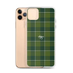 Clear Case for iPhone Woodland and Evergreen Plaid iPhone 11 Pro Max - Scottish Squares