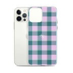 Clear Case for iPhone Ming and Melanie Plaid - Scottish Squares