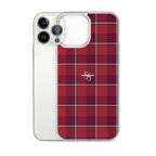 Clear Case for iPhone Old Brick and Cab Sav Plaid - Scottish Squares