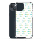 Clear Case for iPhone Your Own Birthday Plaid - Scottish Squares