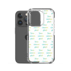 Clear Case for iPhone Your Own Birthday Plaid - Scottish Squares
