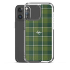 Clear Case for iPhone Woodland and Evergreen Plaid - Scottish Squares