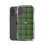 Clear Case for iPhone Woodland and Evergreen Plaid - Scottish Squares