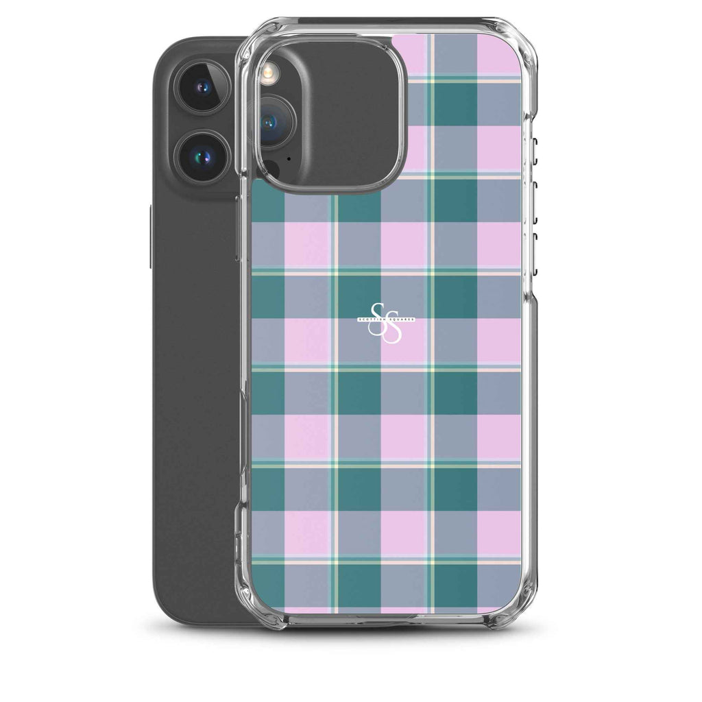 Clear Case for iPhone Ming and Melanie Plaid - Scottish Squares