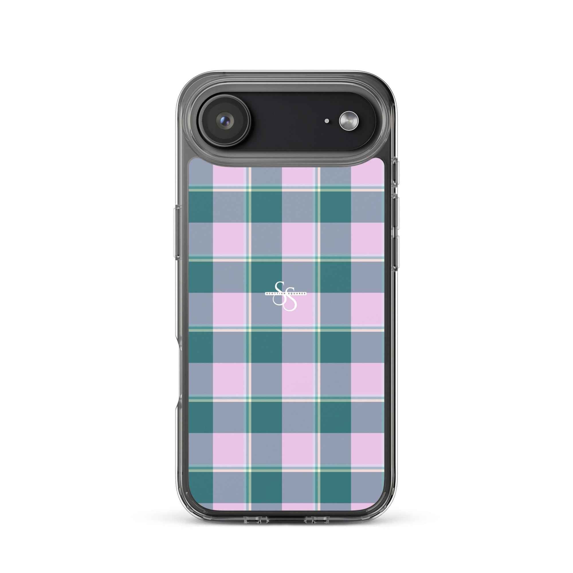 Clear Case for iPhone Ming and Melanie Plaid iPhone 17 Air - Scottish Squares
