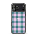 Clear Case for iPhone Ming and Melanie Plaid iPhone 17 Pro Max - Scottish Squares