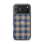 Clear Case for iPhone Cello and Donkey Brown Plaid iPhone 17 Pro Max - Scottish Squares