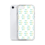 Clear Case for iPhone Your Own Birthday Plaid - Scottish Squares