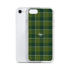 Clear Case for iPhone Woodland and Evergreen Plaid - Scottish Squares