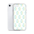 Clear Case for iPhone Your Own Birthday Plaid - Scottish Squares