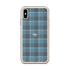 Clear Case for iPhone Hoki and Shuttle Gray Plaid - Scottish Squares