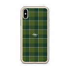 Clear Case for iPhone Woodland and Evergreen Plaid - Scottish Squares
